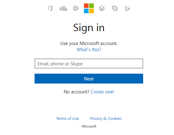 Login Outlook Mail Account