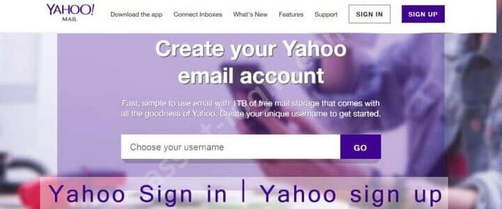Sign Up Yahoo Mail Account