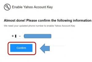 confirm-yahoo-account-key-phone-number