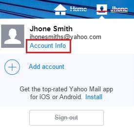 Yahoo-account-info-page-1