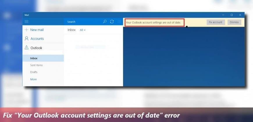 outlook-account-settings-are-out-of-date-error