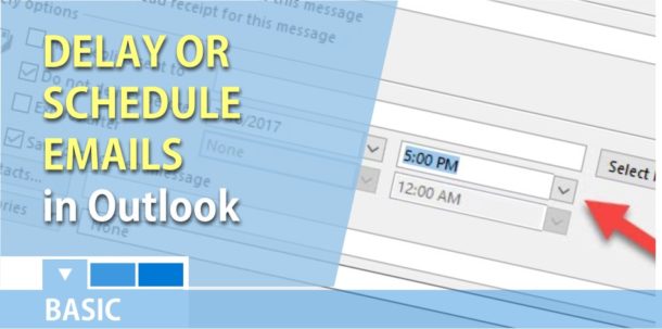 scheduling recurring emails in outlook